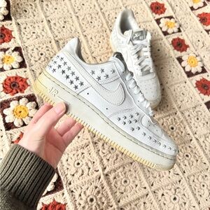Nike Star Studded Air Force 1s